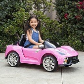 12v Power Wheels For Girls - Battery Operated Ride On Cars