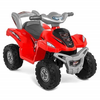 Best Choice Product Red Battery Powered Quad