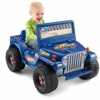 Blue Power Wheels Jeep Truck review