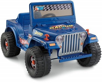 Blue Power Wheels Jeep Truck