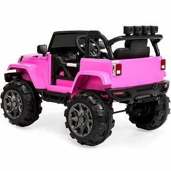 Pink One-seater Power Wheels Truck review