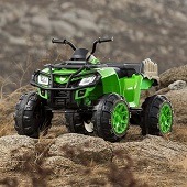 Power Wheels 4 Wheeler – 12Volt Battery Powered Four Wheeler