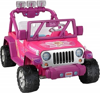Power Wheels Barbie Deluxe, Jeep Wrangler