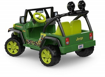 Power Wheels Jeep: 12v Battery Operated Kids Ride On Car Toy