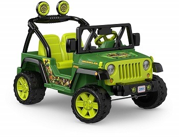 Power Wheels Nickelodeon Teenage Mutant Ninja Turtles, Jeep Wrangler