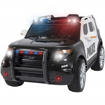 Best Choice Products Power Wheels Police Car