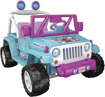 Frozen Themed Jeep Wrangler Modelled Ride-on Car
