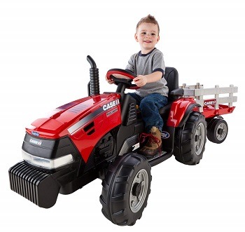Peg Perego Magnum Ride-On Vehicle with Trailer