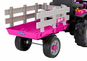 Peg Perego Pink Ride-On With Trailer review