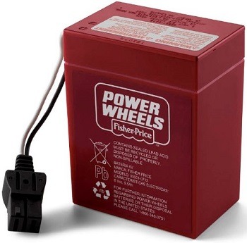 Power Wheels Fisher-Price 6V Battery