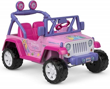 Princess Power Wheels Jeep Wrangler Model