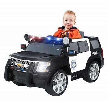 Rollplay 6V Tahoe Police SUV Ride-On Car