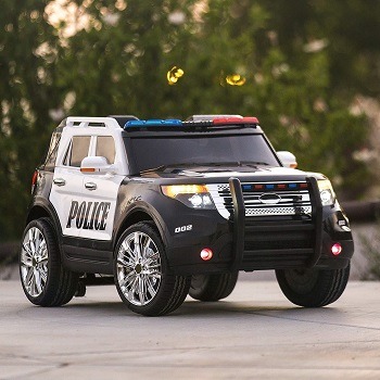 power wheels police car